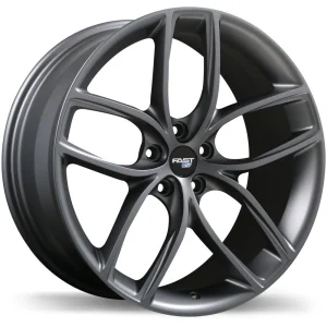 Fast Wheels – EV04 – Grey – 21″x10.5″ 45mm – All weather Wheels – FE04E-2105-12GT+45C641